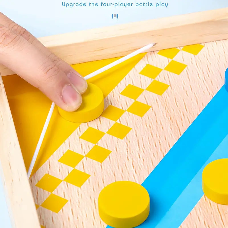 Playvora Zestaw Gier Planszowych 2 w 1 – Edukacyjna Gra Rodzinna