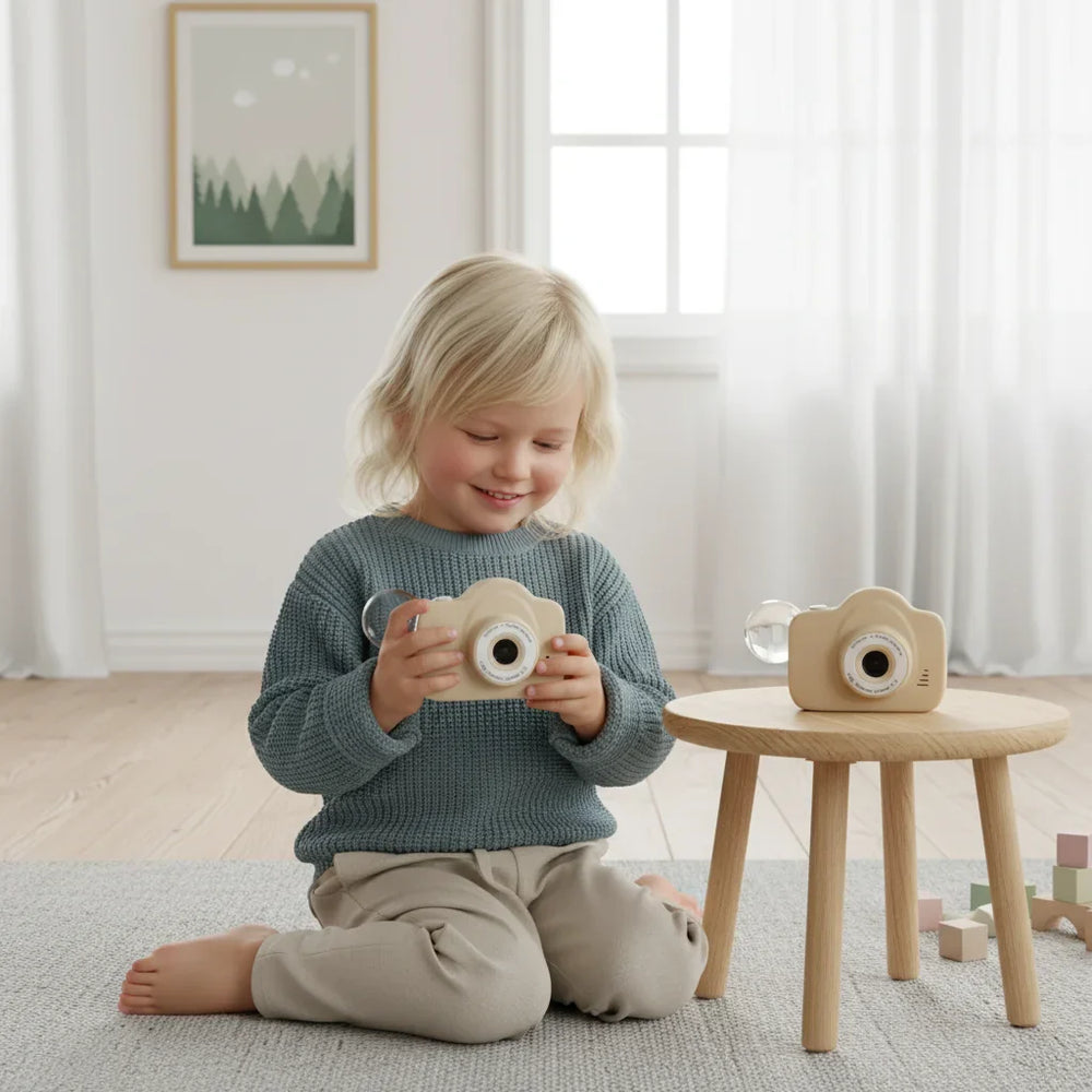 KidCapture Cyfrowy Aparat dla Dzieci – 1080p HD, Wodoodporny i Ładowalny