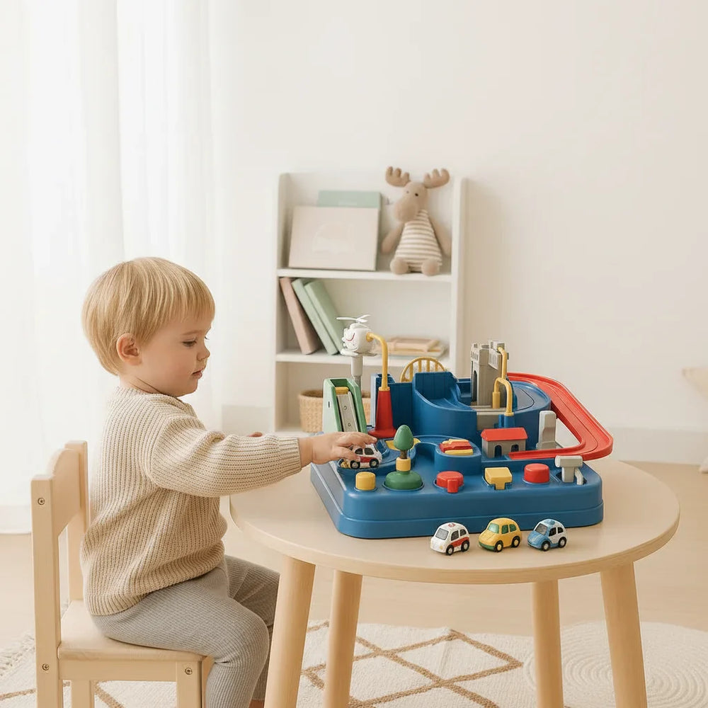 Gra Samochód w Mieście | Zabawka Edukacyjna dla Dzieci 3+