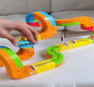 Playvero BuildSphere – Magnetyczny System Konstrukcyjny z Torami dla Kreatywnej i Edukacyjnej Zabawy