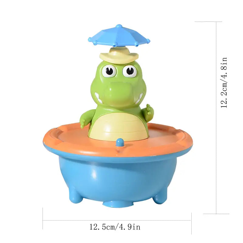 SplashCroc™ Fontanna Krokodyl – Interaktywna Zabawka do Kąpieli dla Niemowląt – Wodna Zabawa i Rozwój Sensoryczny