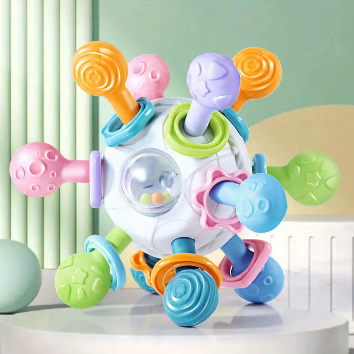 LumoKids Sensiball – Kolorowa i Stymulująca Zabawa dla Niemowląt