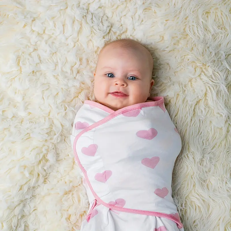 Little Cocoon Śpiworek do Pieluchowania – Miękki Bawełniany Śpiworek dla Noworodków | Ergonomiczny, Bezpieczny i Łatwy w Użyciu