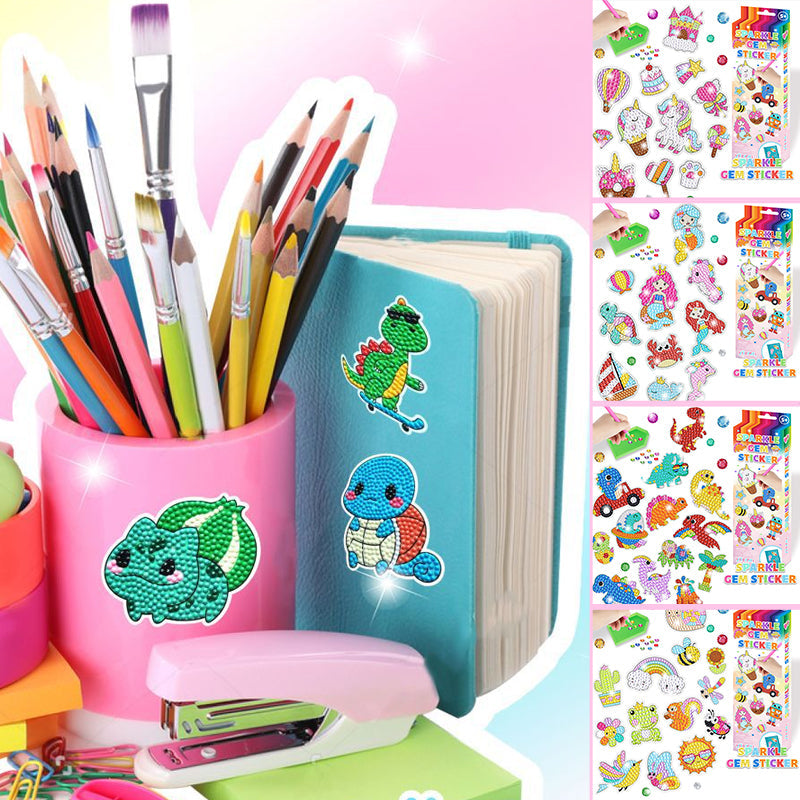 Malowanie Diamentami dla Dzieci – Kreatywny Zestaw DIY od 5 Lat | SparklePix