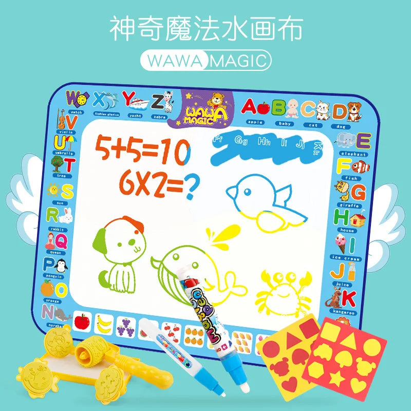Wodna mata do rysowania dla dzieci – aqua doodle bez brudzenia