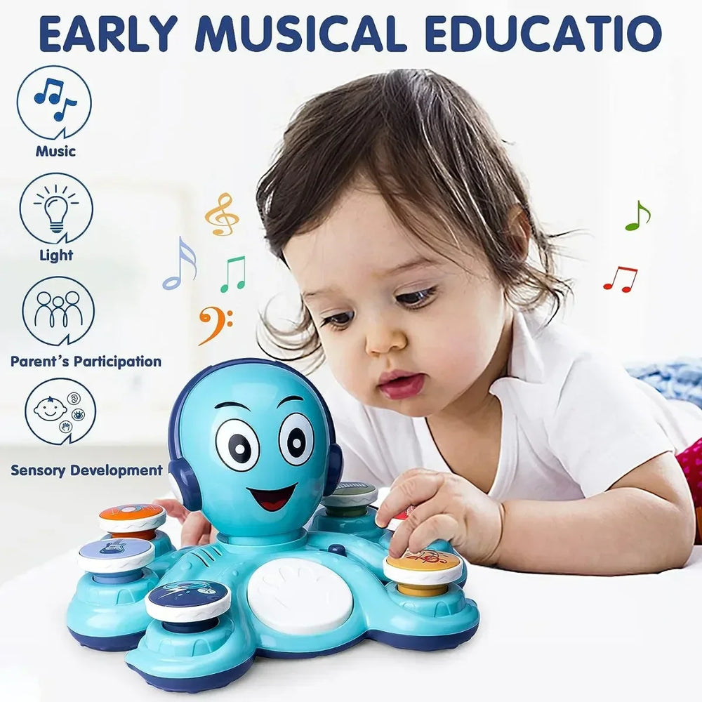 Musical Octo – Interaktywna Zabawka Muzyczna dla Maluchów | Edukacyjna i Kreatywna