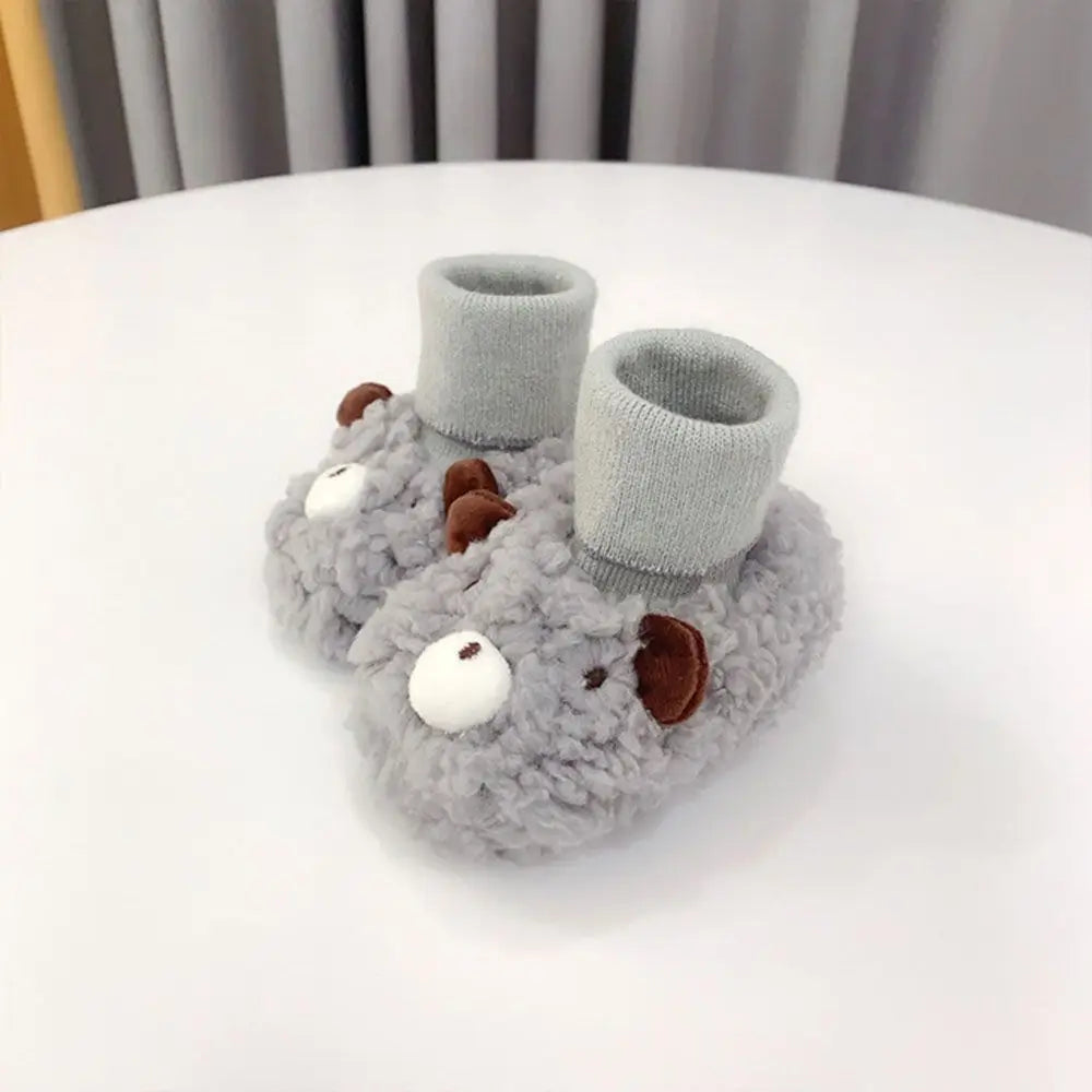 CuddlePaws – Urocze Misie – Ciepłe Kapcie dla Niemowląt