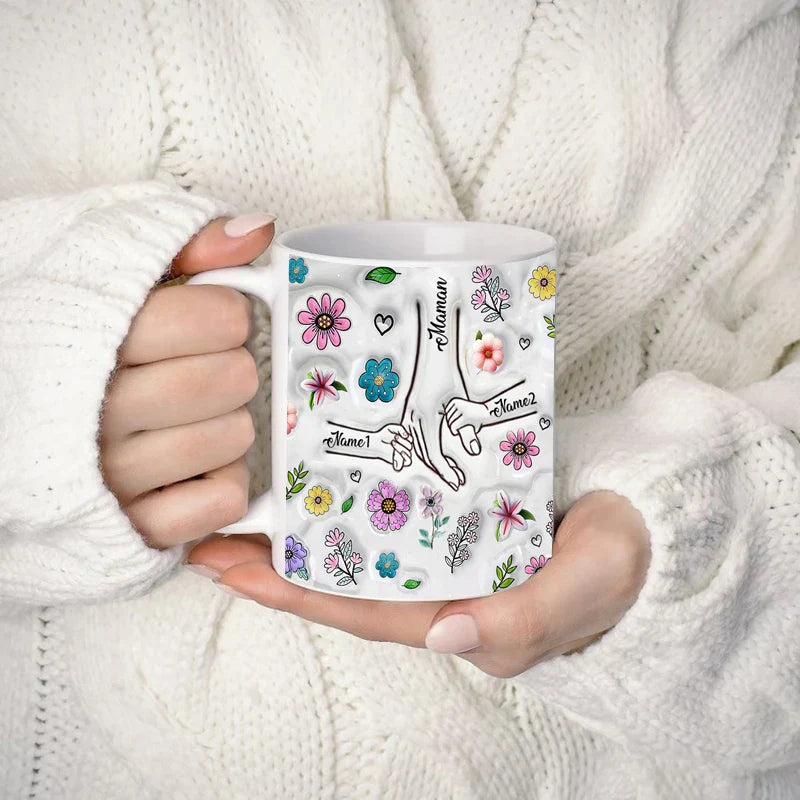 NameMug Personalizowany Kubek na Dzień Matki – Wyjątkowy Prezent z Imieniem