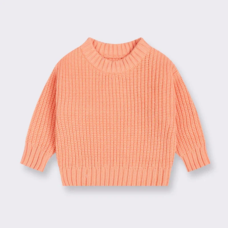 Arvella Junior CozyWeave Kids Pullover – Miękki Unisex Bawełniany Sweter Dziecięcy na Jesień i Zimę
