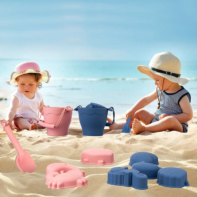 Zestaw Zabawek Plażowych – Silikonowy Zestaw Plażowy dla Dzieci