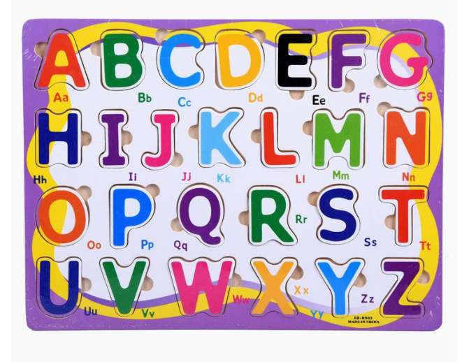 Drewniane Puzzle dla Dzieci – Edukacyjne Układanki (6w1, 3+)