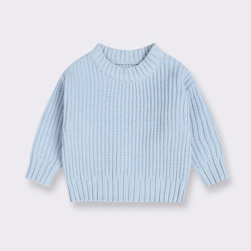 Arvella Junior CozyWeave Kids Pullover – Miękki Unisex Bawełniany Sweter Dziecięcy na Jesień i Zimę