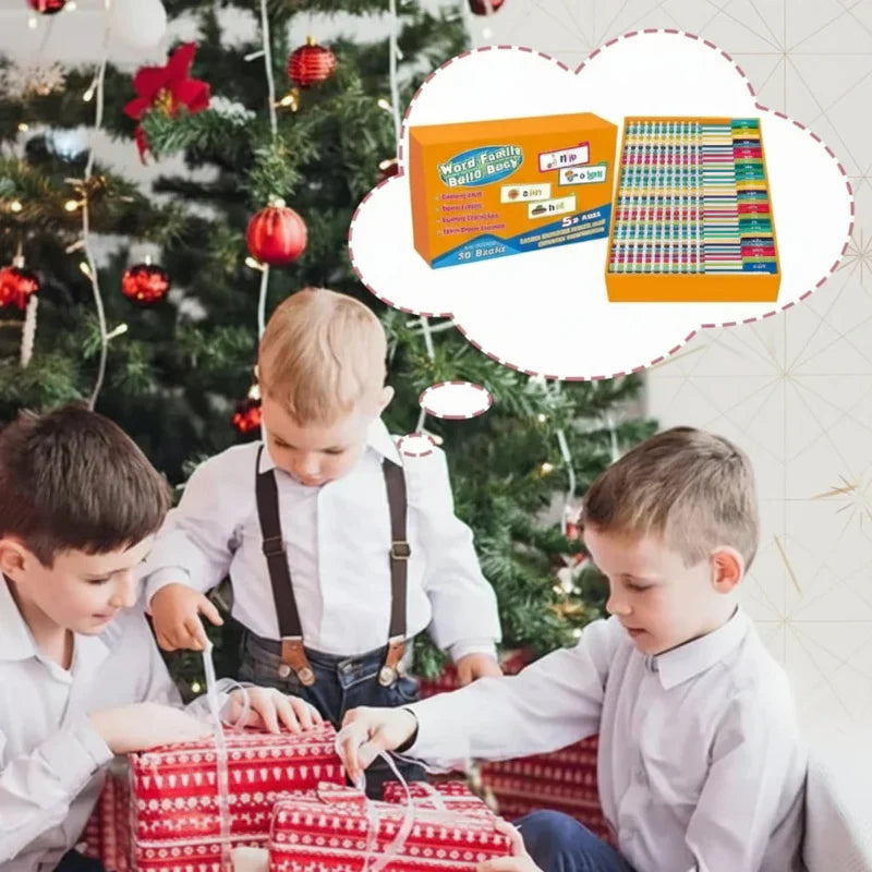 Zestaw do Nauki Czytania dla Dzieci – Angielskie Słówka z Flipbookami i Fiszkami