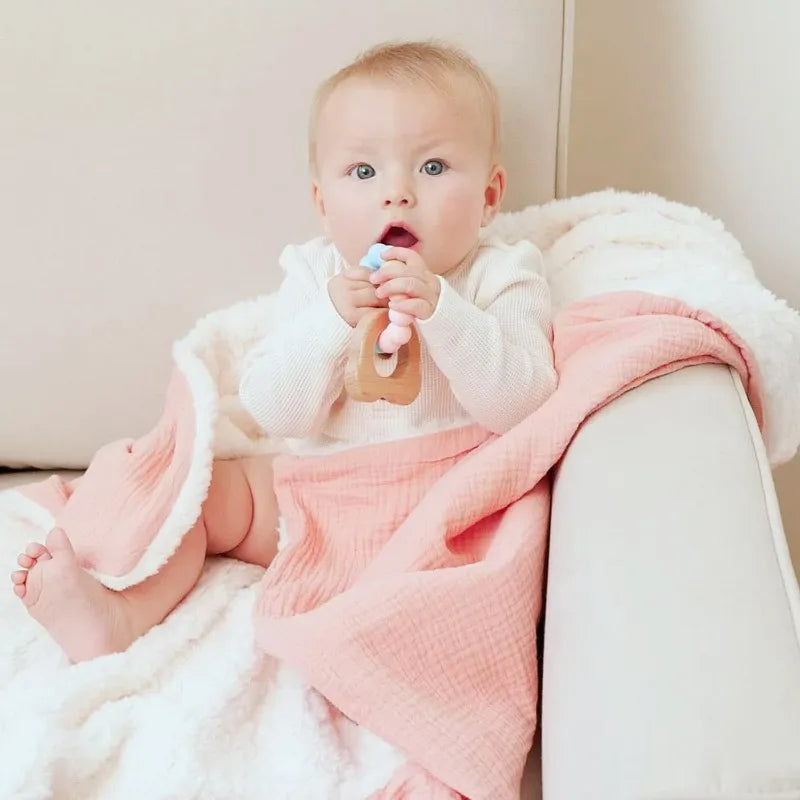 Avelino Kids LumaNest 4-w-1 Rożek do Pieluchowania – Oddychający i Miękki Kocyk dla Noworodków