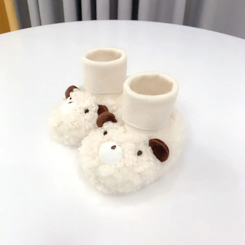 CuddlePaws – Urocze Misie – Ciepłe Kapcie dla Niemowląt