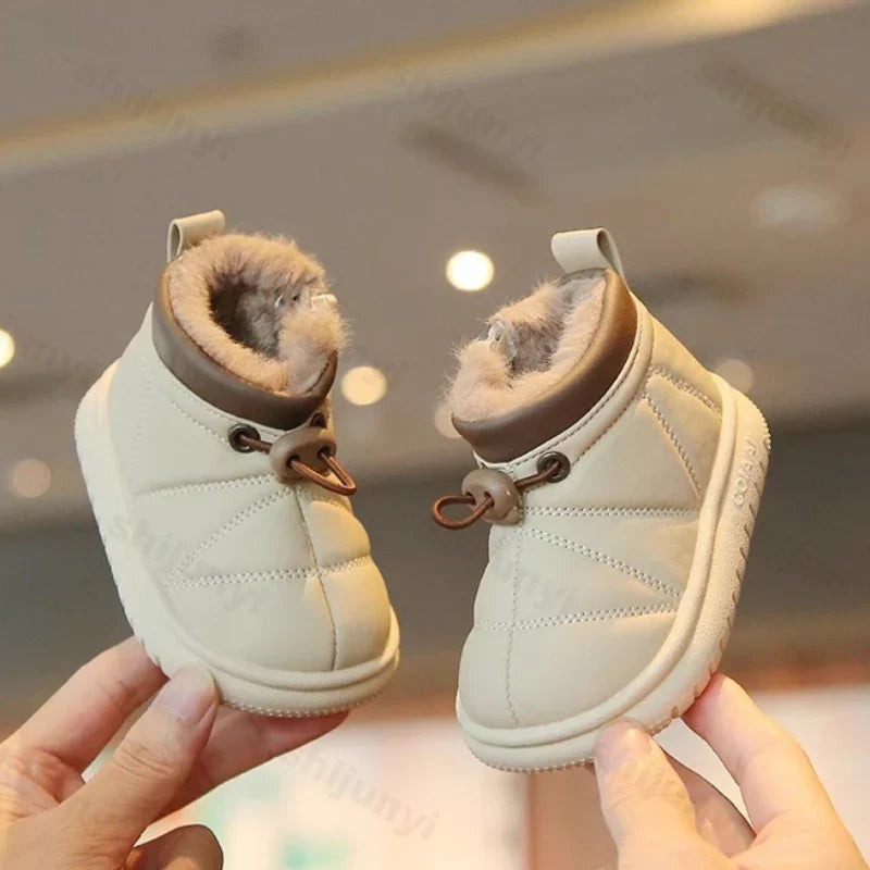 Nordiva Kids FrostStep Dziecięce Buty Zimowe – Ciepłe Antypoślizgowe Kozaczki Zimowe dla Niemowląt i Maluchów