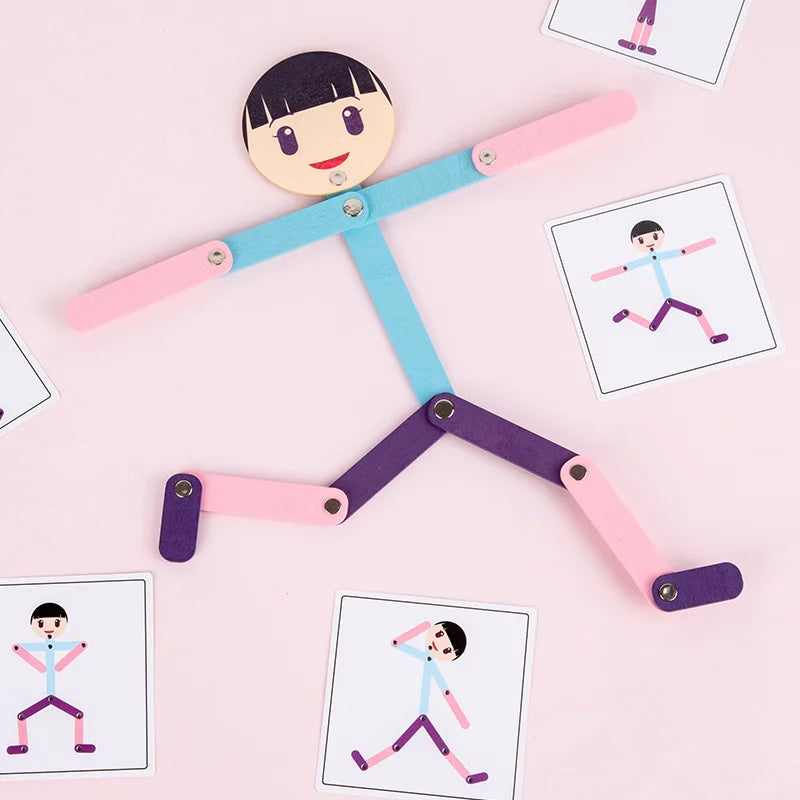 FlexiMind – Montessori Puzzle Ruchowe dla Dzieci