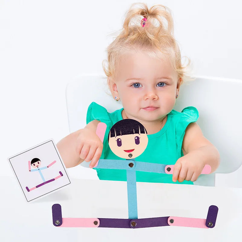 FlexiMind – Montessori Puzzle Ruchowe dla Dzieci