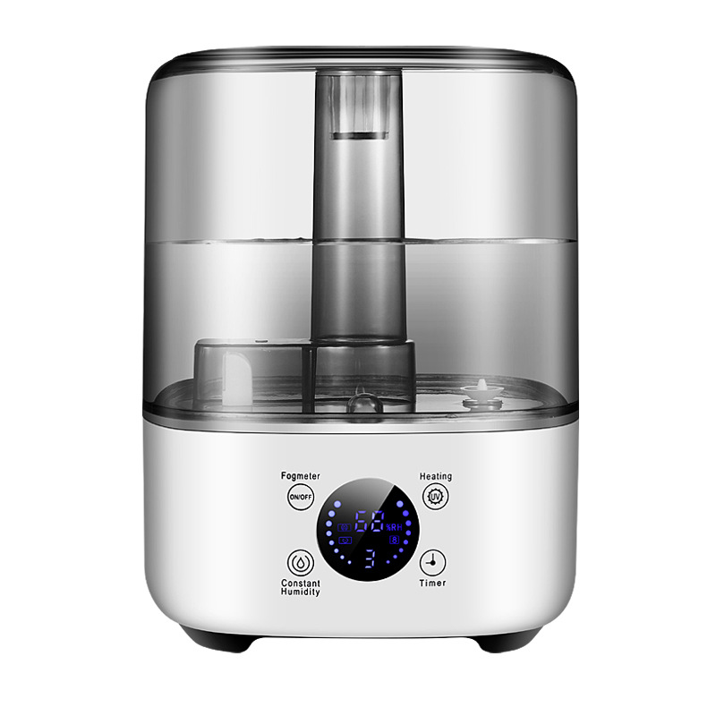 FreshMist Smart Humidifier – 5L Ultradźwiękowy Nawilżacz Powietrza z Aplikacją, Olejkami Eterycznymi i Bezpieczny dla Dzieci