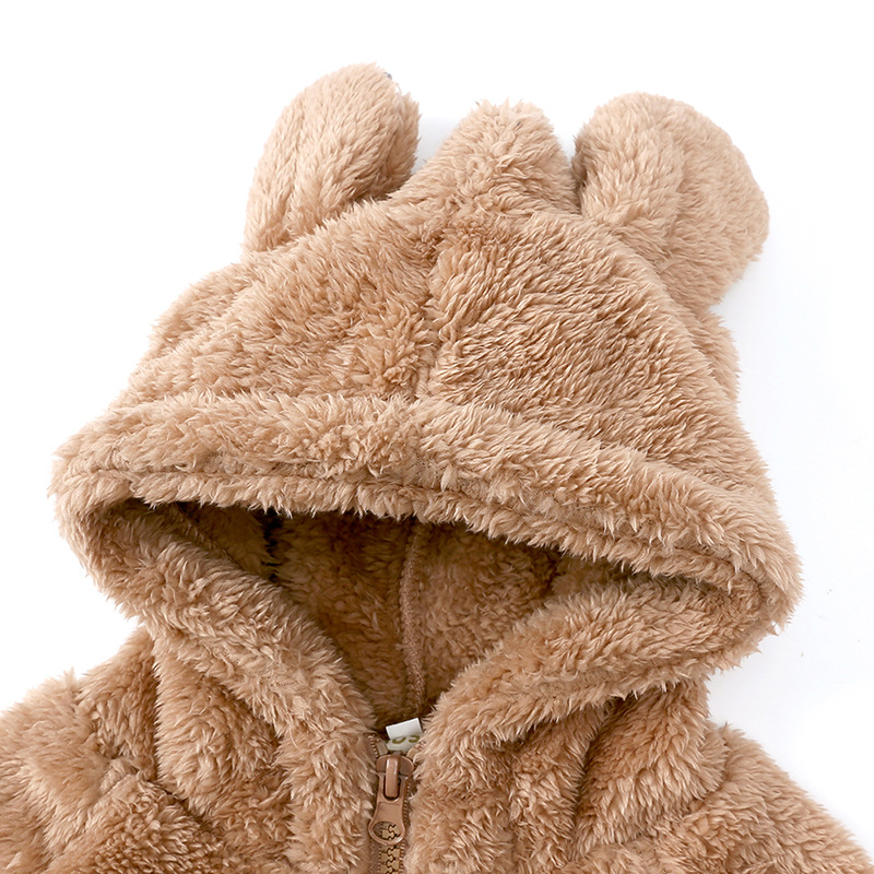Fuzzle Kids Teddy Kurtka – Ciepła Kurtka Dziecięca Jesień/Zima Unisex Wełna Teddy Trend