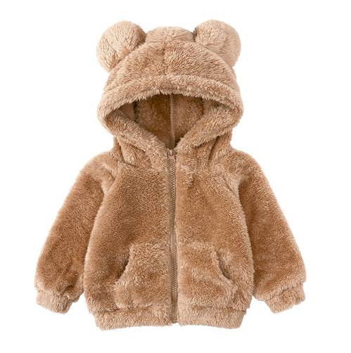 Fuzzle Kids Teddy Kurtka – Ciepła Kurtka Dziecięca Jesień/Zima Unisex Wełna Teddy Trend