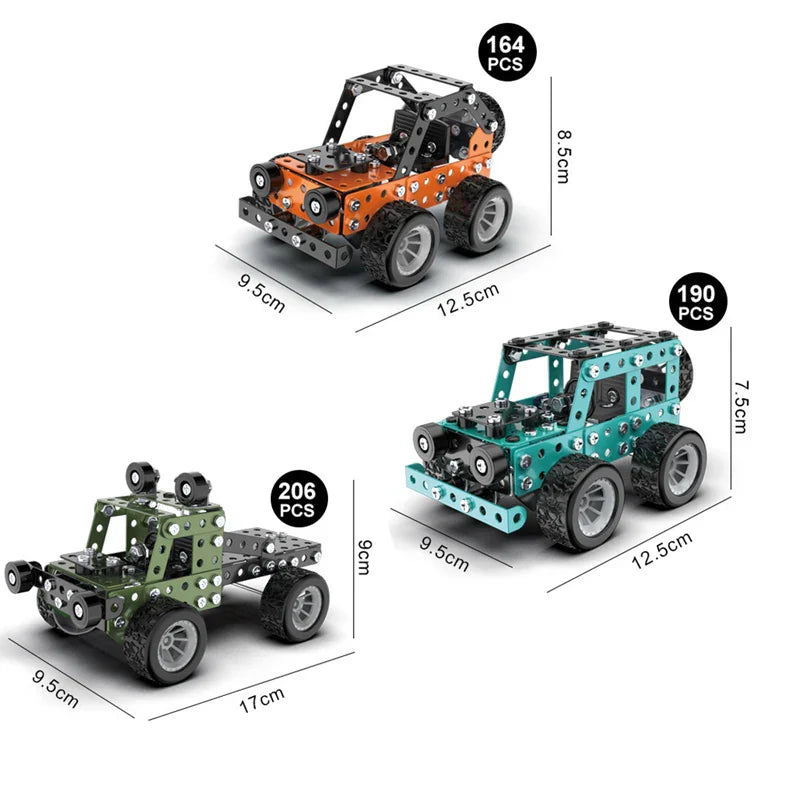 Axion Craft ForgeRider Construct Kit – Metalowy Zestaw Konstrukcyjny do Technicznej i Kreatywnej Budowy Pojazdów
