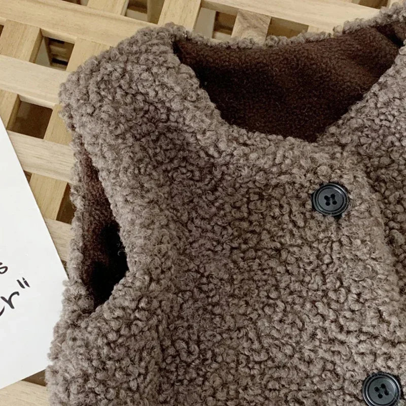Virelo Junior Frostly Kids Gilet – Ciepła Unisex Kamizelka Dziecięca na Zimę i Jesień