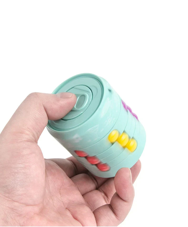 SpinMind Cube – Redukcja Stresu i Trener Koncentracji | Edukacyjna Kostka Fidget dla Dzieci i Dorosłych