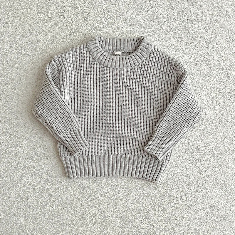Arvella Junior CozyWeave Kids Pullover – Miękki Unisex Bawełniany Sweter Dziecięcy na Jesień i Zimę