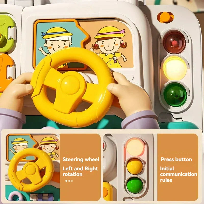 Interaktywna Edukacyjna Tablica Aktywności dla Dzieci | Stymuluje Motorykę i Naukę – CurioBoard od PlayRoots