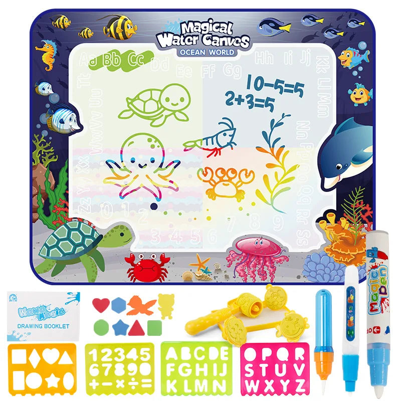 Wodna mata do rysowania dla dzieci – aqua doodle bez brudzenia