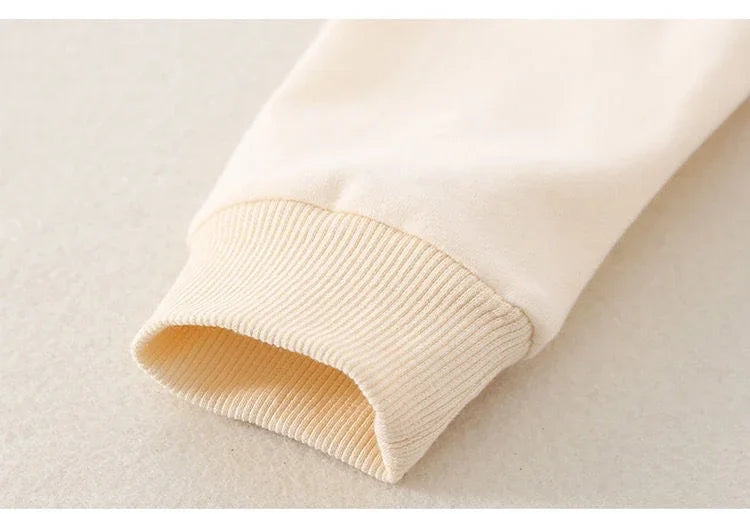 Luvino Babywear SnugCub Kombinezon z Kapturem – Ciepły Bawełniany Pajac dla Niemowląt z Kapturem