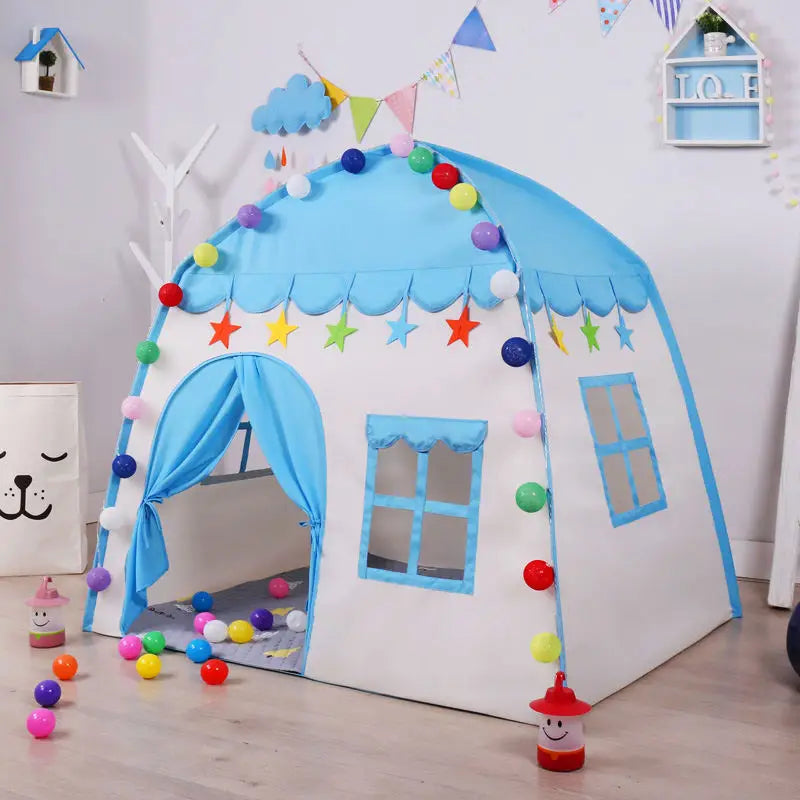 Dreamora Princess Tipi Namiot do Zabawy – Składany Domek Zamek dla Dzieci