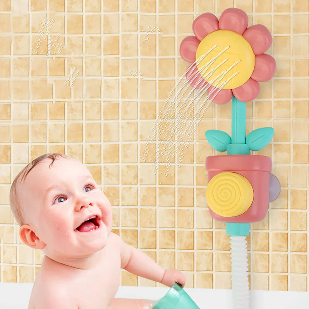 Interaktywna Zabawka do Kąpieli ze Strumieniem Wody – Oszczędzająca Wodę Zabawa w Wannie dla Dzieci | AquaBloom ColorSpray