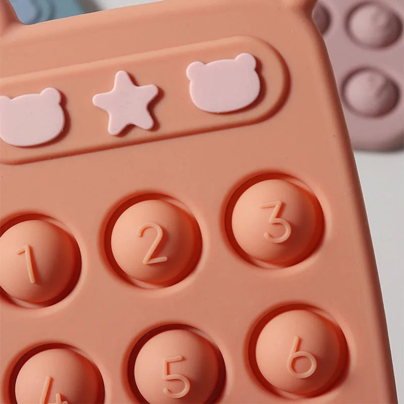 SmartPlay Silikonowy Telefon Edukacyjny – Bezpieczny, Rozwojowy i Idealny dla Ząbkujących Maluchów