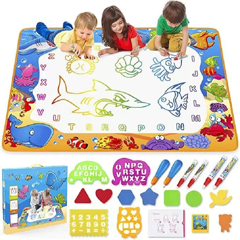 Wodna mata do rysowania dla dzieci – aqua doodle bez brudzenia