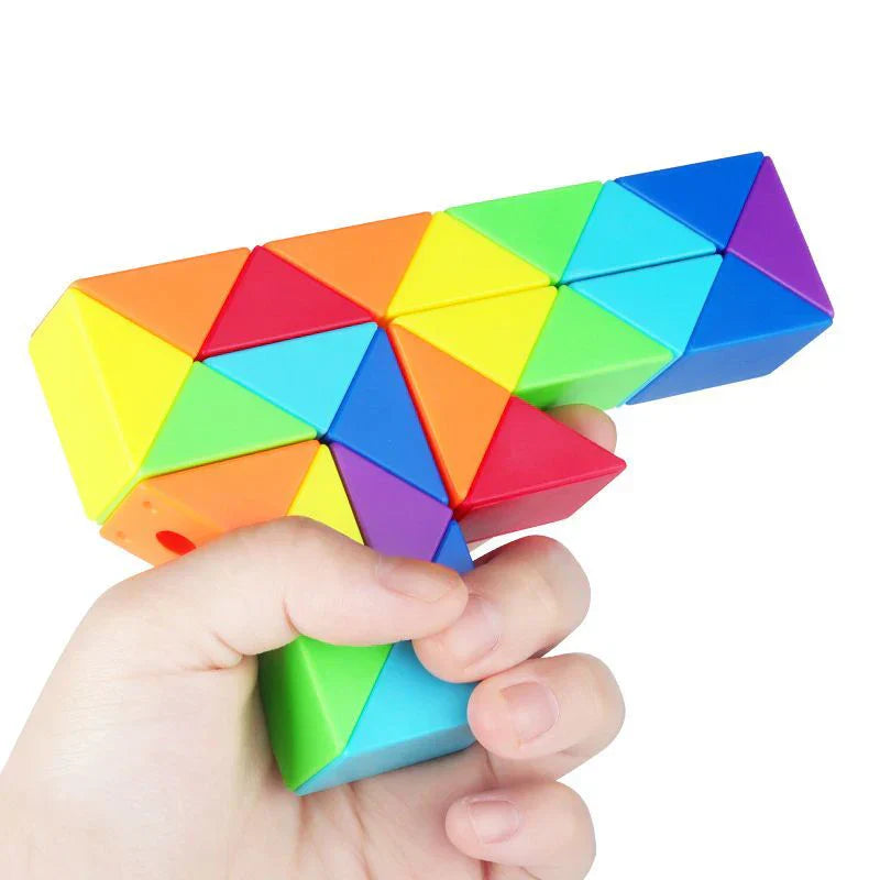 Kostka Puzzlowa 72 Segmenty – Kreatywna Zabawka Logiczna & Fidget