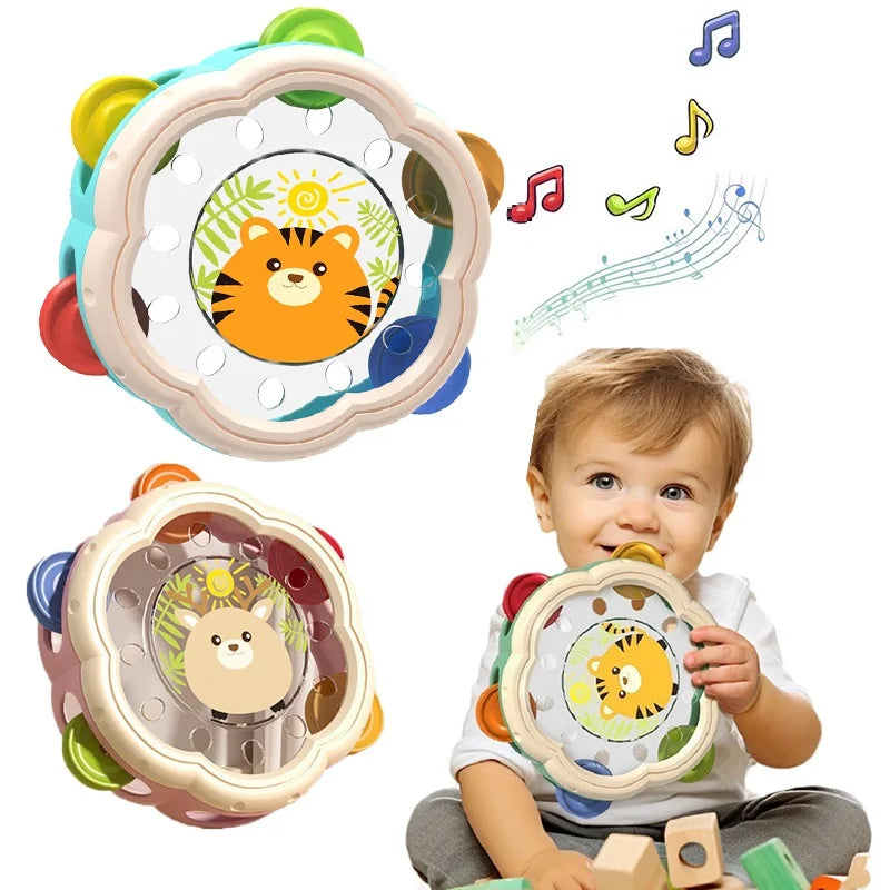 Zenvy Baby Melodica Tap Drum – Muzyczna Zabawka dla Niemowląt do Rozwoju Rytmu, Motoryki i Zmysłów