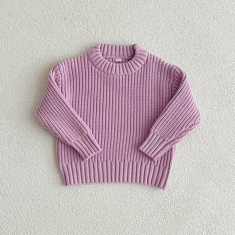 Arvella Junior CozyWeave Kids Pullover – Miękki Unisex Bawełniany Sweter Dziecięcy na Jesień i Zimę