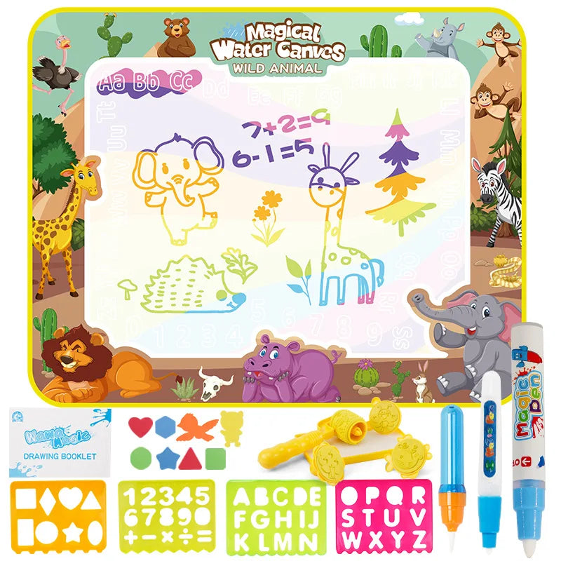Wodna mata do rysowania dla dzieci – aqua doodle bez brudzenia
