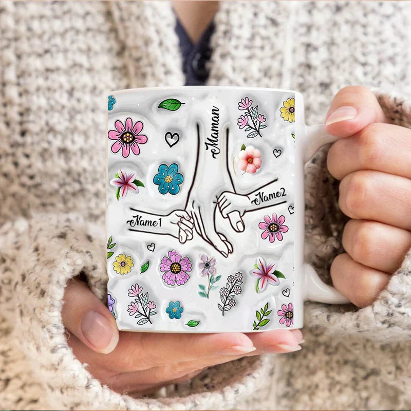 NameMug Personalizowany Kubek na Dzień Matki – Wyjątkowy Prezent z Imieniem