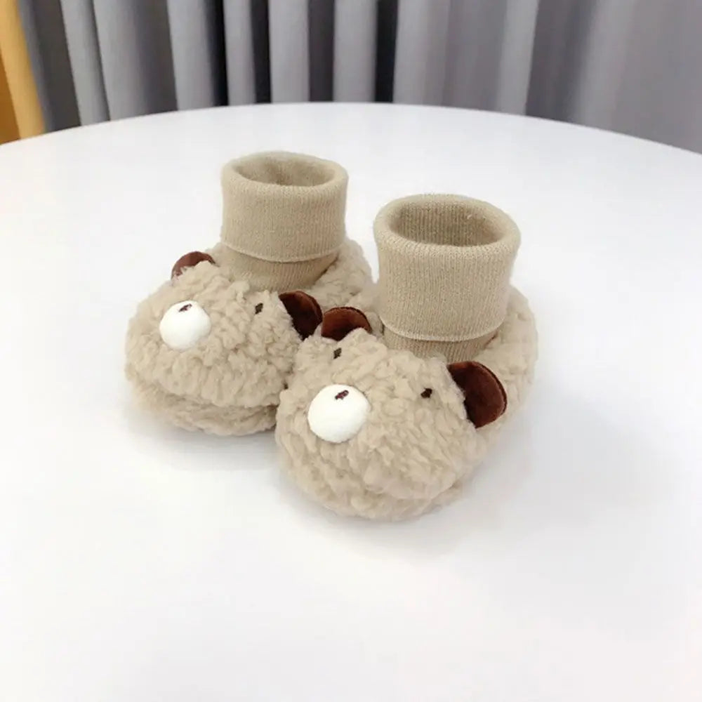CuddlePaws – Urocze Misie – Ciepłe Kapcie dla Niemowląt