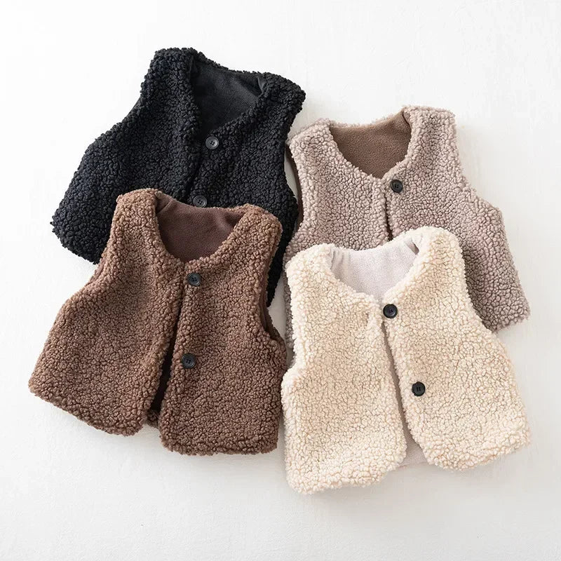 Virelo Junior Frostly Kids Gilet – Ciepła Unisex Kamizelka Dziecięca na Zimę i Jesień