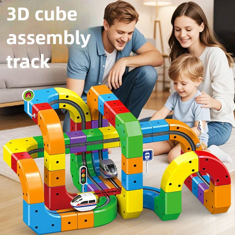 Playvero BuildSphere – Magnetyczny System Konstrukcyjny z Torami dla Kreatywnej i Edukacyjnej Zabawy