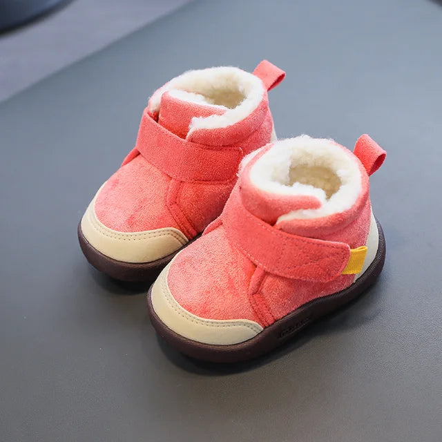 SnugSteps Ciepłe Zimowe Buciki dla Niemowląt i Maluchów – Antypoślizgowe, Ocieplone i Łatwe w Zakładaniu – Idealne na Zimne Dni