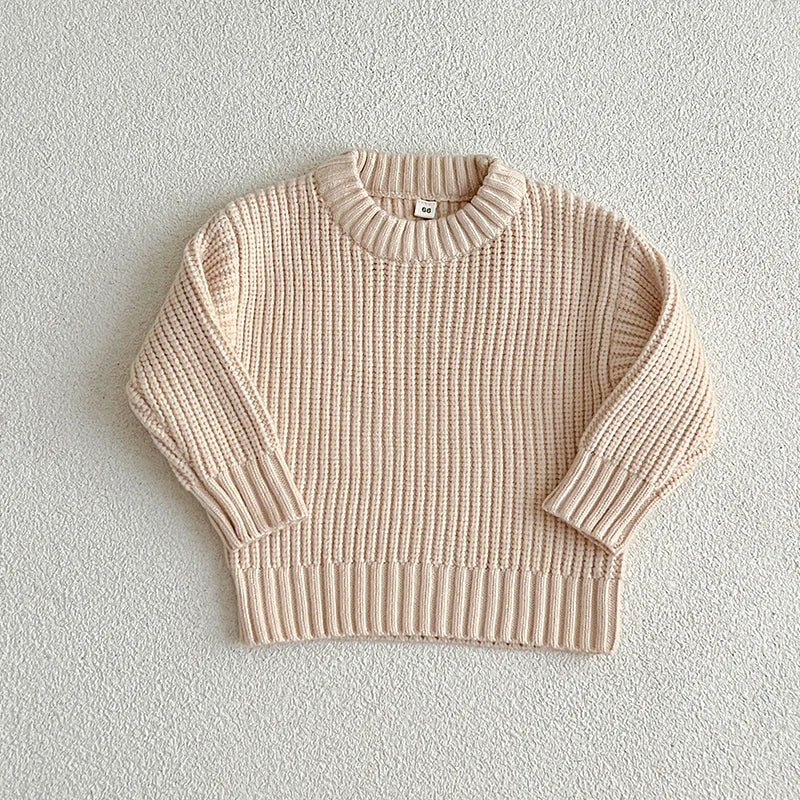 Arvella Junior CozyWeave Kids Pullover – Miękki Unisex Bawełniany Sweter Dziecięcy na Jesień i Zimę