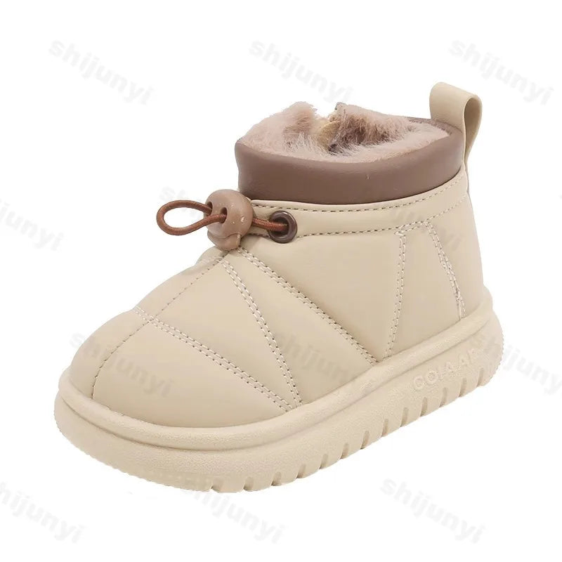 Nordiva Kids FrostStep Dziecięce Buty Zimowe – Ciepłe Antypoślizgowe Kozaczki Zimowe dla Niemowląt i Maluchów