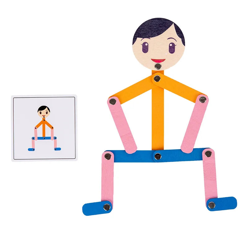 FlexiMind – Montessori Puzzle Ruchowe dla Dzieci