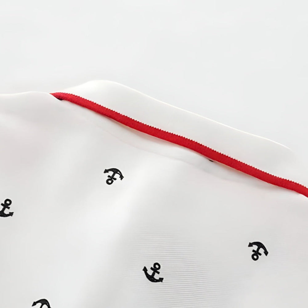 Pajacyk Polo Captain dla Chłopców – Organiczny Bawełniany Rampers