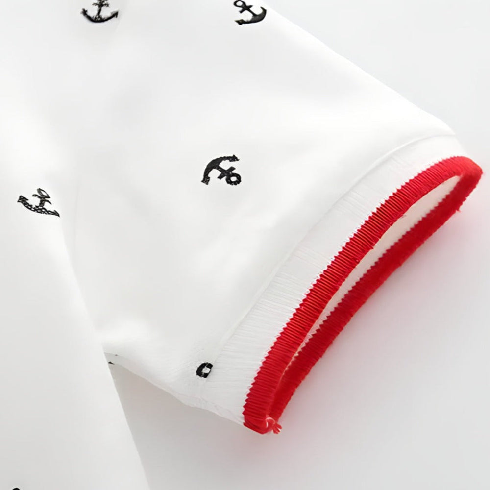 Pajacyk Polo Captain dla Chłopców – Organiczny Bawełniany Rampers